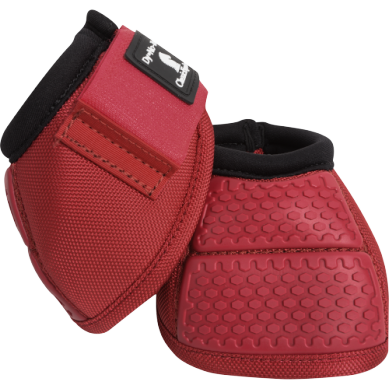 Classic Equine Flexion No-Turn Bell Boot - Crimson