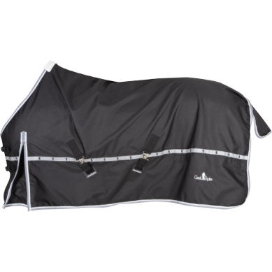 Classic Equine Windbreaker Standard Turnout Sheet (NO HOOD) - Black