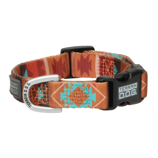 Terrain DOG Premium Patterned Snap-N-Go Adjustable Dog Collar - Lost Creek