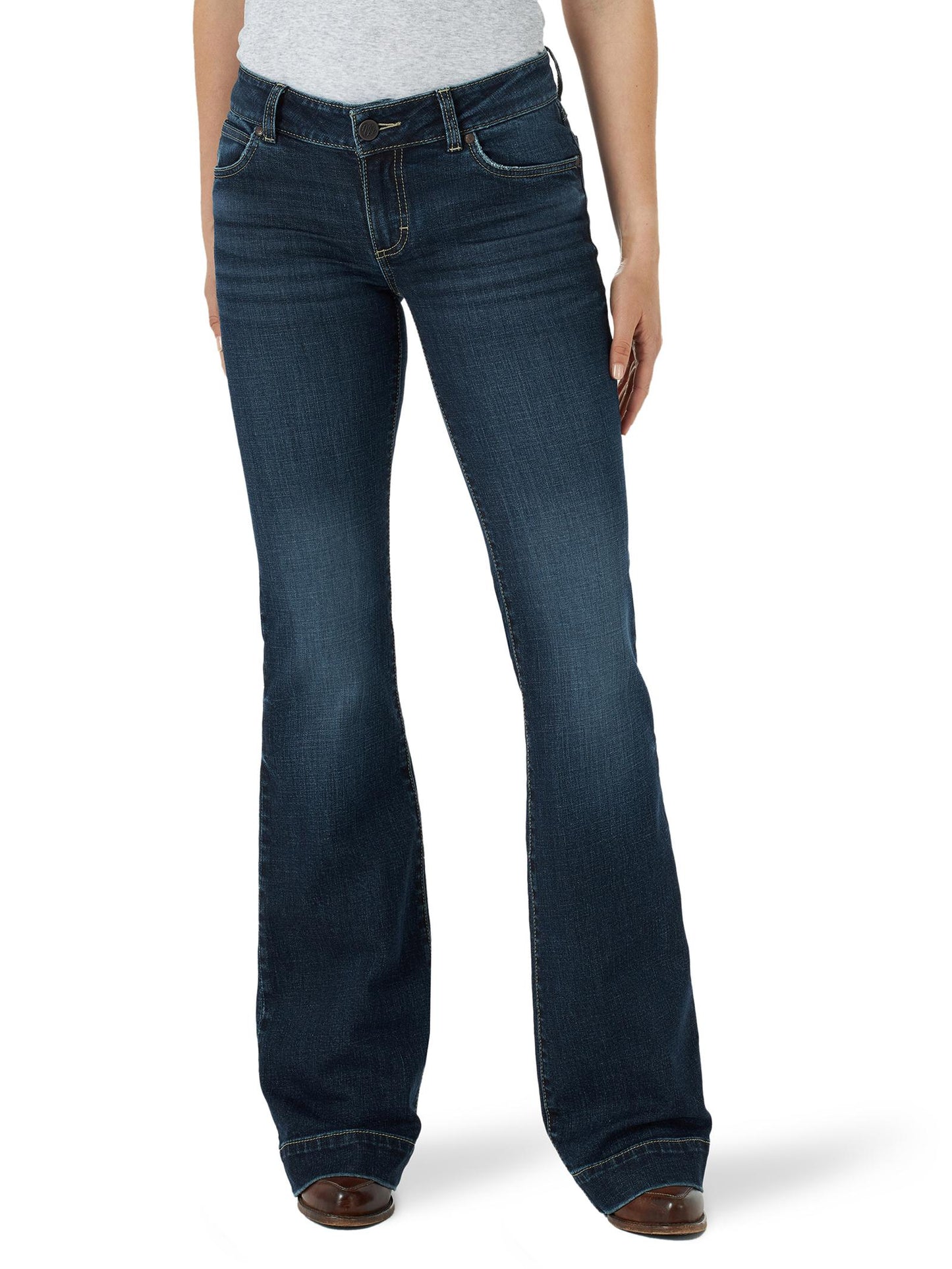 Womenś Wrangler® Retro® Mae Trouser Jean - Mid Rise - SAMANTHA