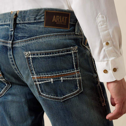 Ariat Men's M4 Relaxed Coltrane Boot Cut Jean - Durango