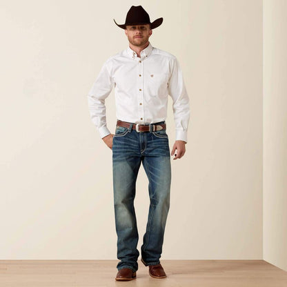 Ariat Men's M4 Relaxed Coltrane Boot Cut Jean - Durango