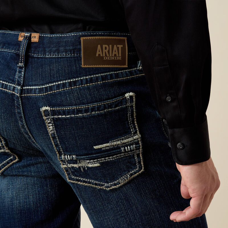Ariat Men's M4 Relaxed Adkins Boot Cut Jean - Turnout