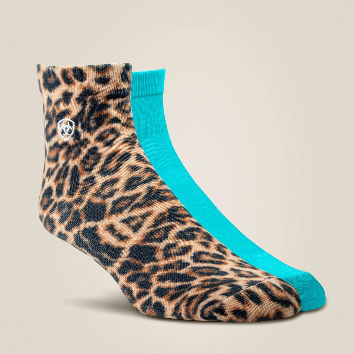 Ariat Western - Wild Thing Ankle 2-Pair Multi Socks