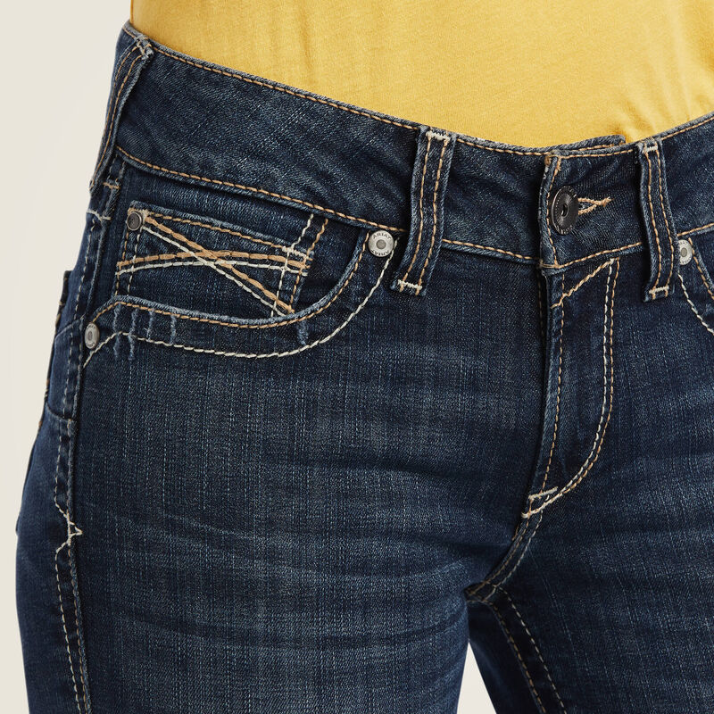 Ariat Woman's R.E.A.L. Perfect Rise Lexie Boot Cut Jean - Missouri