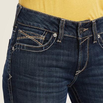Ariat Woman's R.E.A.L. Perfect Rise Lexie Boot Cut Jean - Missouri