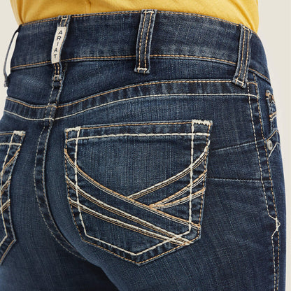 Ariat Woman's R.E.A.L. Perfect Rise Lexie Boot Cut Jean - Missouri