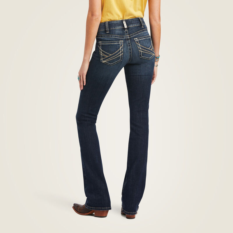 Ariat Woman's R.E.A.L. Perfect Rise Lexie Boot Cut Jean - Missouri