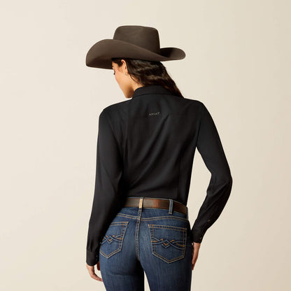 Women's Ariat Kirby Pro Shirt - BLACK