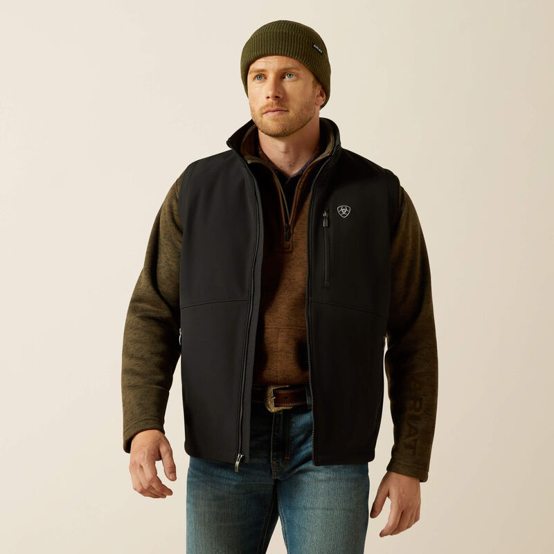 Ariat - Mens- Logo Softshell Vest