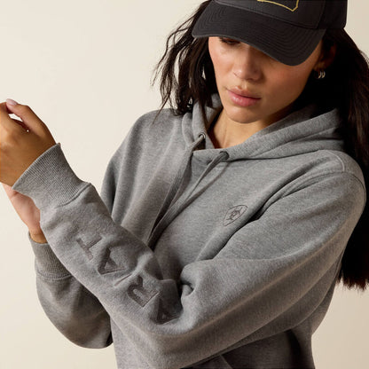Ariat - Womens - Ariat Logo 2.0 Hoodie - Grey