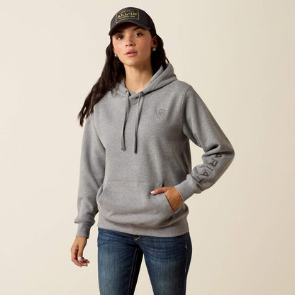 Ariat - Womens - Ariat Logo 2.0 Hoodie - Grey