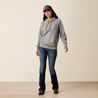 Ariat - Womens - Ariat Logo 2.0 Hoodie - Grey