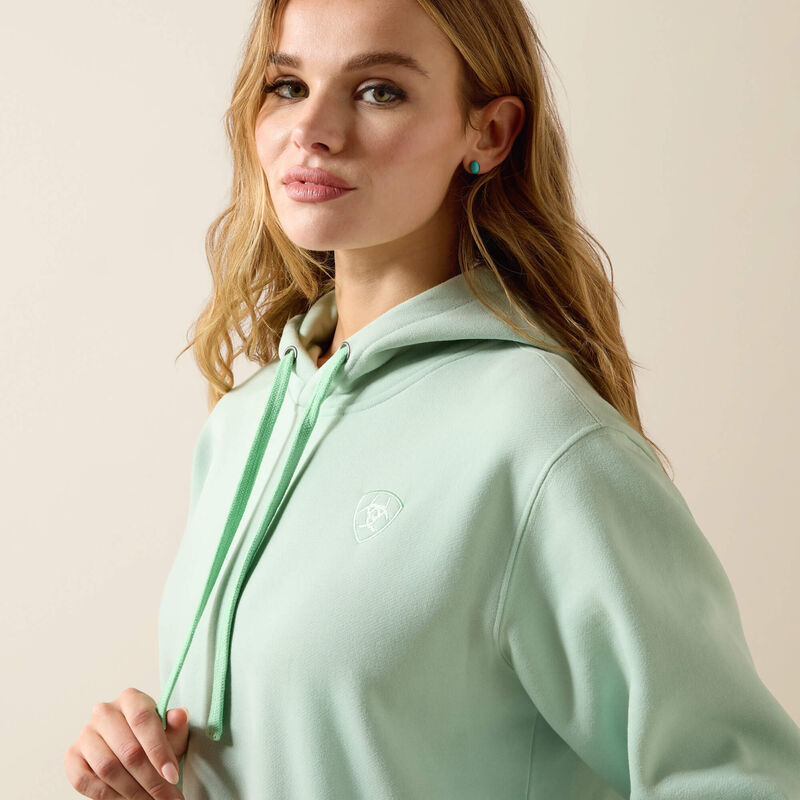 Ariat - Womens - Ariat Logo 2.0 Hoodie - Slit Green