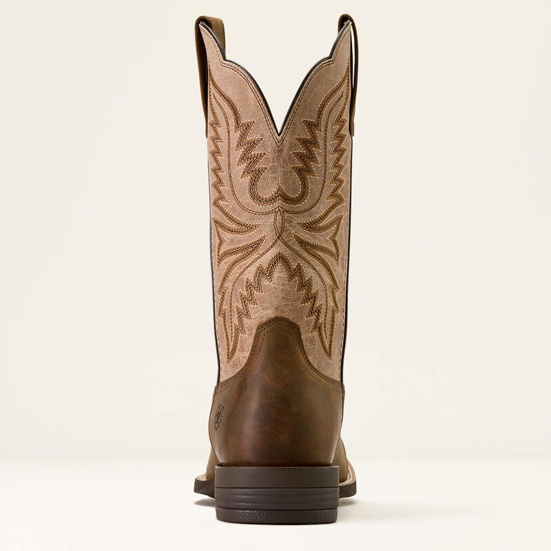 Men's Ariat Brush Creek Wide Square Toe Cowboy Boot