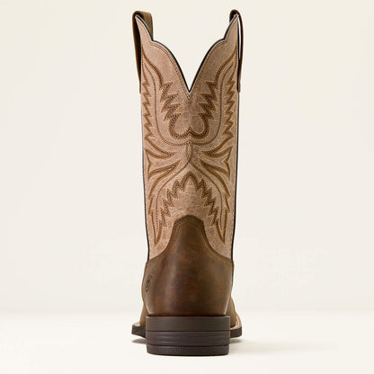 Men's Ariat Brush Creek Wide Square Toe Cowboy Boot