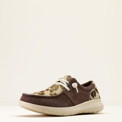 Ariat Women´s Hilo - CHOCOLATE SMOKE/GILDED LEOPARD HAIR ON