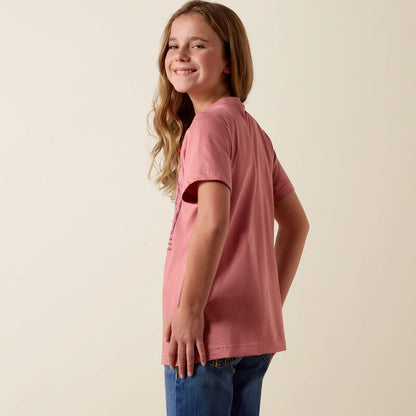 Ariat Girls Farm Quilt T-Shirt