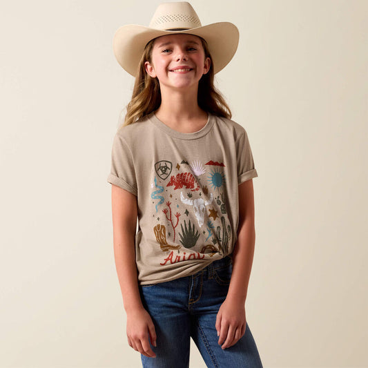 Ariat - Girls Western Collage T-Shirt