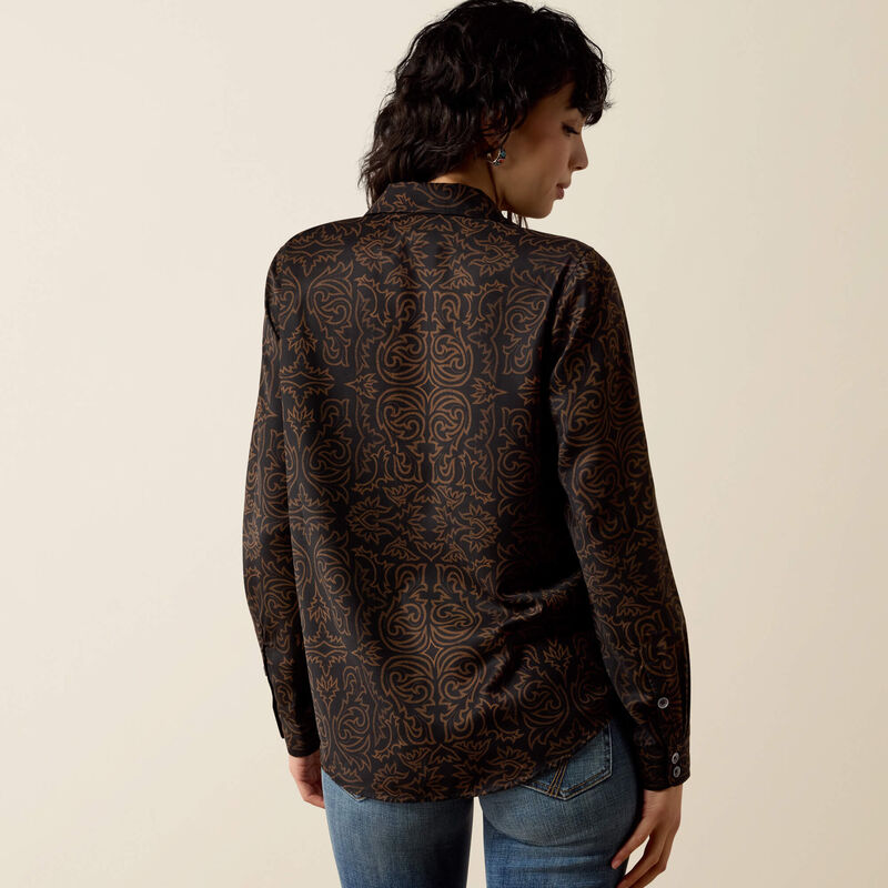Women's Ariat Homestyle Long Sleeve Shirt - Boot Scootin'