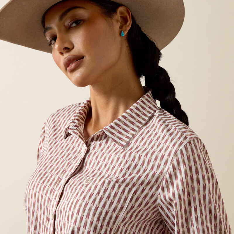 Women's Ariat Kirby Pro Shirt - ARROW GEO