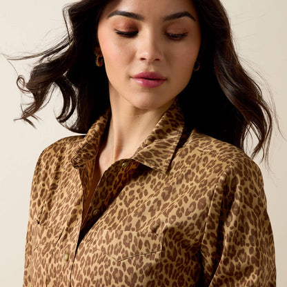 Women's Ariat Everything Shirt - Faded Leopard
