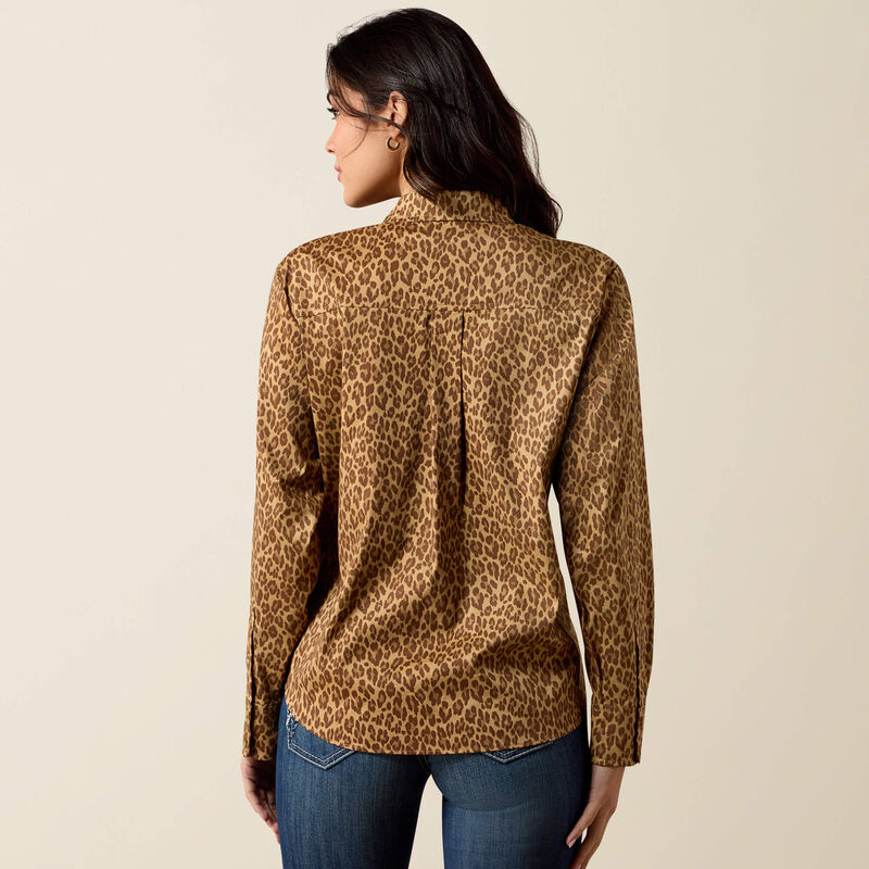 Women's Ariat Everything Shirt - Faded Leopard