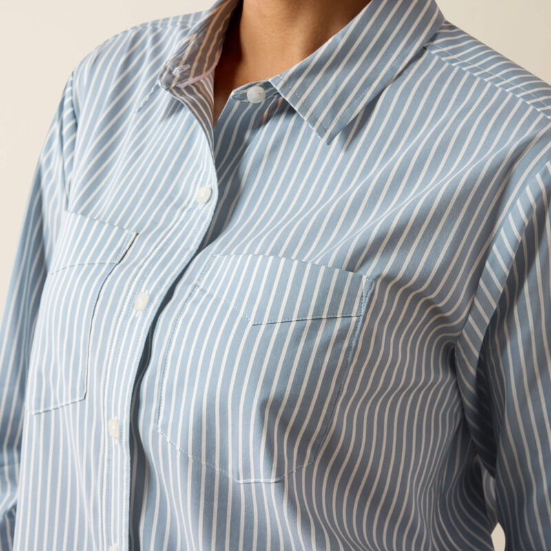 Women's Ariat Everything Shirt - Glacier Stripe