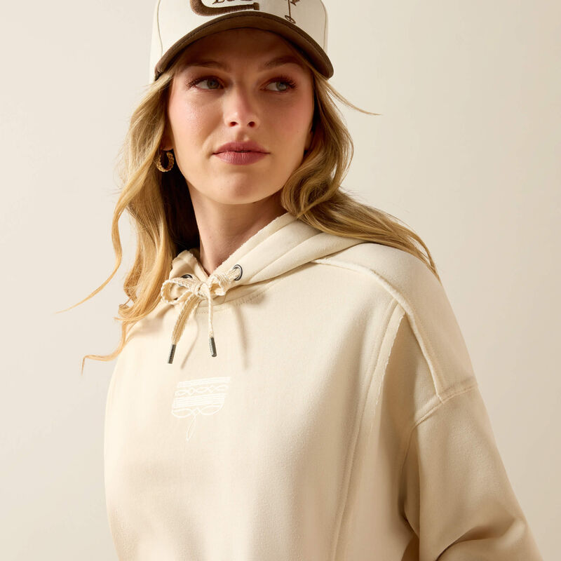 Ariat - Womens Daydreamer Hoodie - Parchment