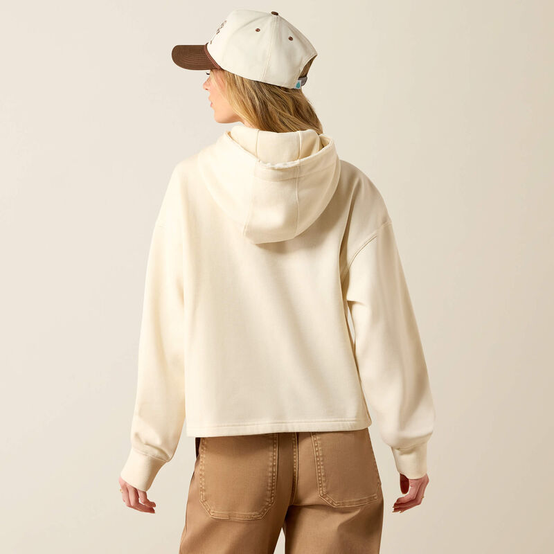 Ariat - Womens Daydreamer Hoodie - Parchment