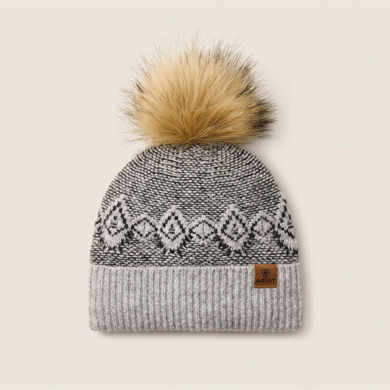 Ariat- Womens Willow Beanie - Grey