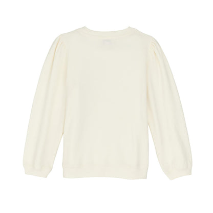 Girls Wrangler Sweatshirt Crew - White