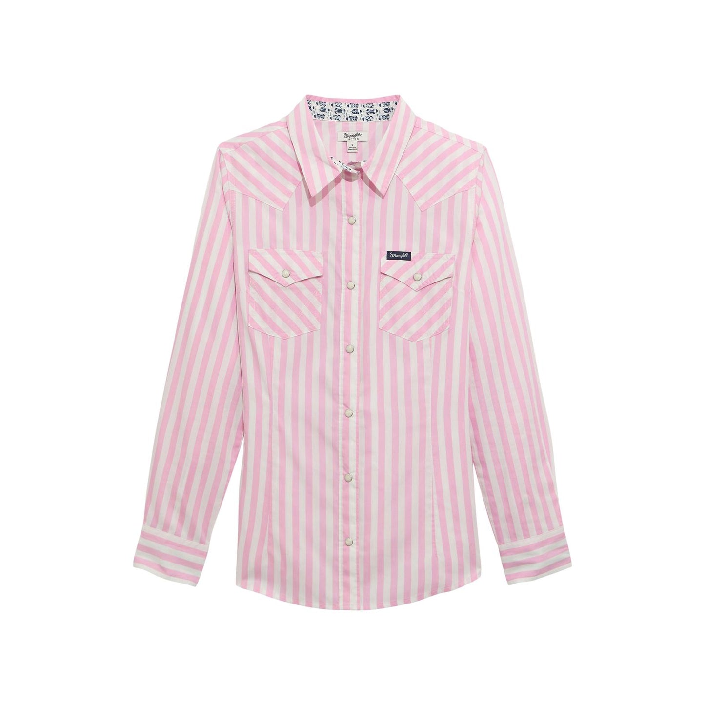 Wrangler Retro® Western Dress Snap Shirt - Pink