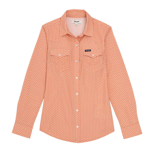 Women's Wrangler® Performance Aria Shirt - Orange