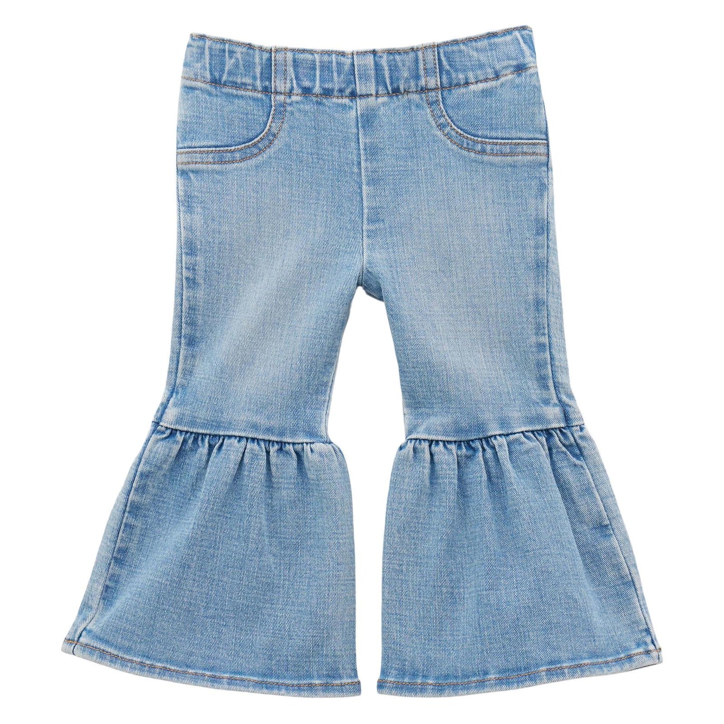 Wrangler® Baby Girl Flare Jean - Sky
