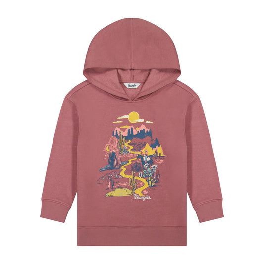 Wrangler® Girls Hoodie - Red