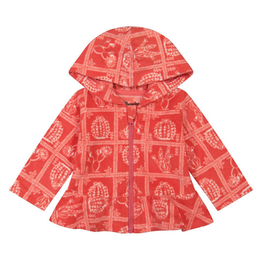 Wrangler® Wrangler® Baby Girls Fleece Full Zip - Pink