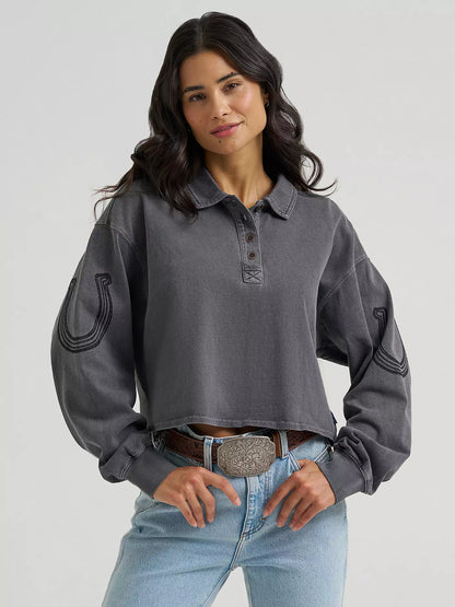 Women's Wrangler Western Polo Shirt