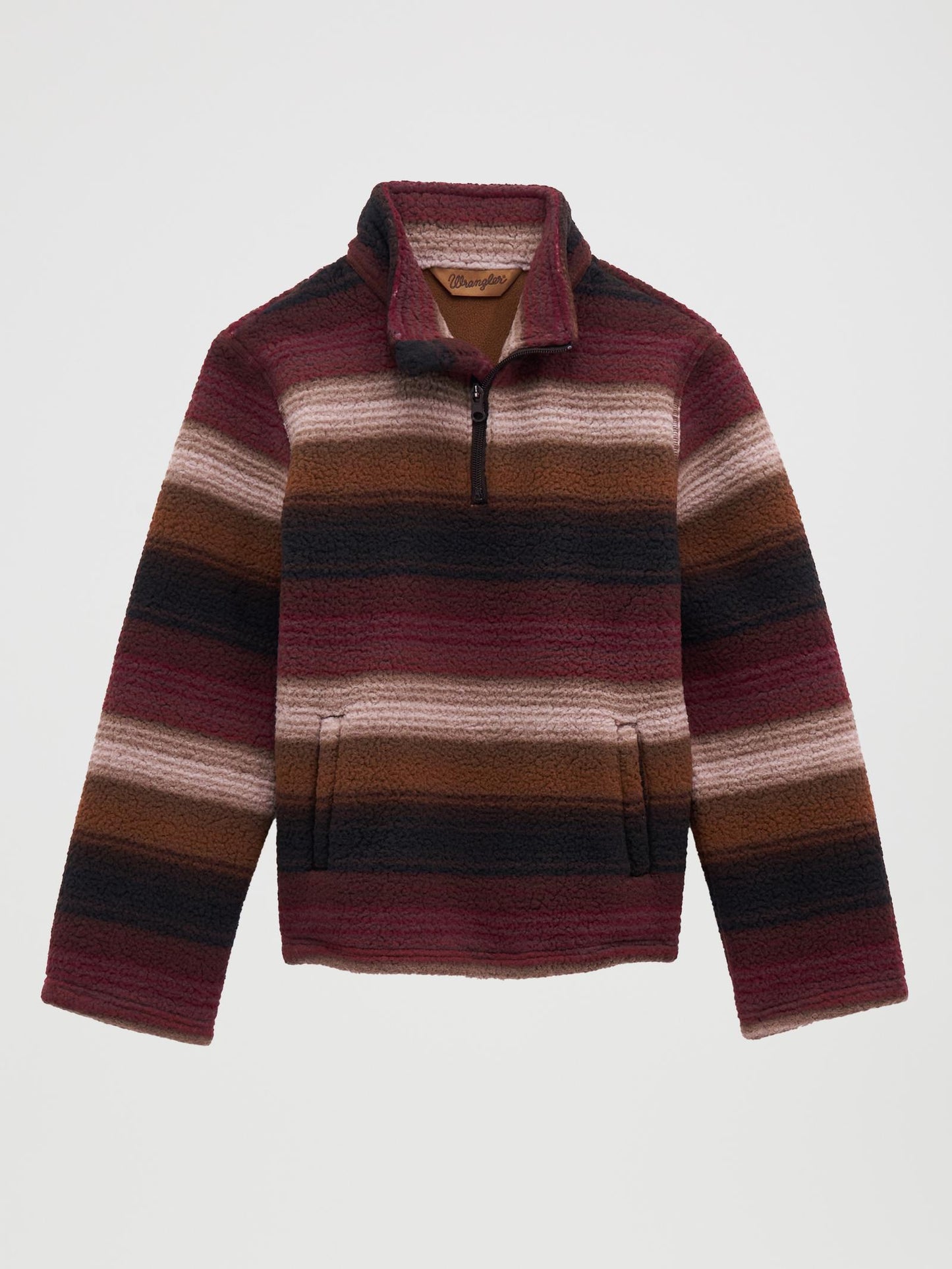 Wrangler Boys 1/4 Zip Hay Away Sherpa