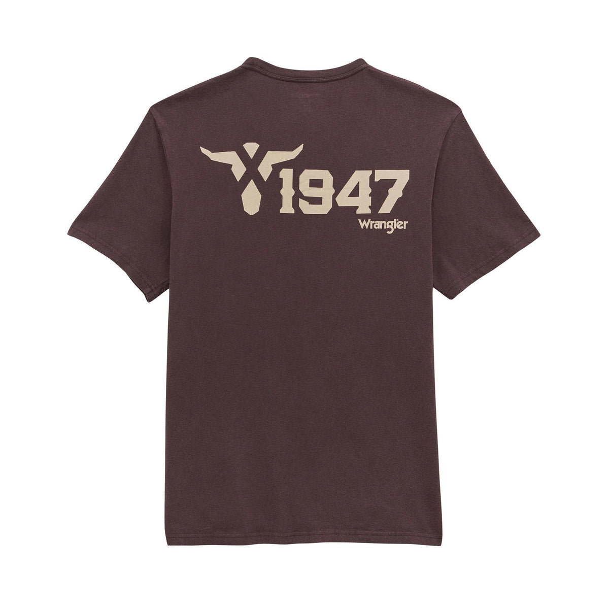 Men's Wrangler® Graphic Short Sleeve T-Shirt - Regular Fit - Seal Brown