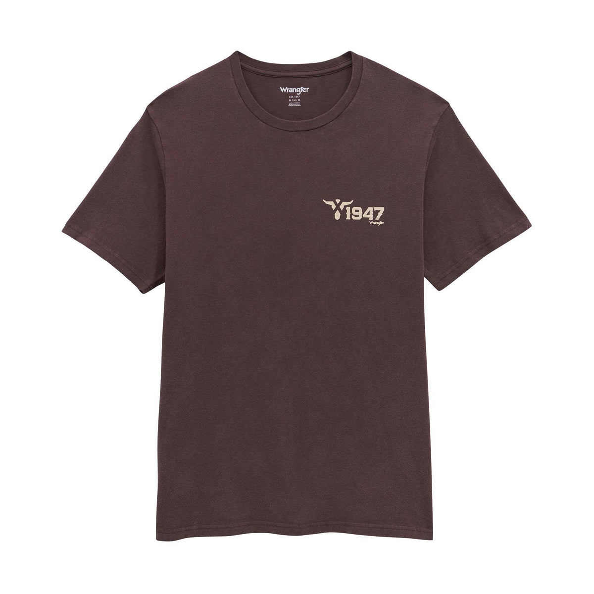 Men's Wrangler® Graphic Short Sleeve T-Shirt - Regular Fit - Seal Brown