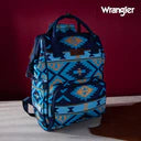 Wrangler Allover Wrangler Aztec Printed Callie Backpack - Navy