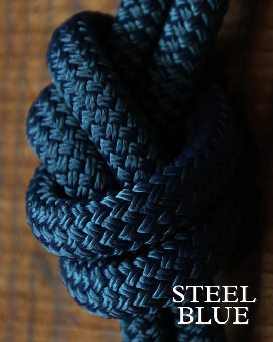 STEEL BLUE - Hay Chix Timeless Collection Lead Ropes
