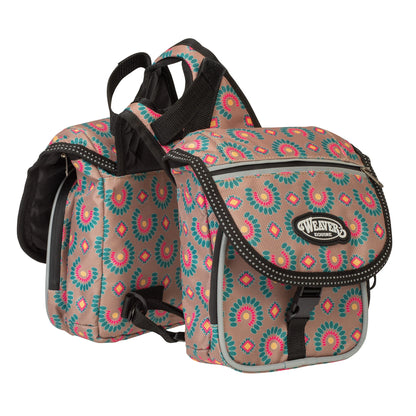 Weaver Trail Gear Pommel Bag - Blossom Blast