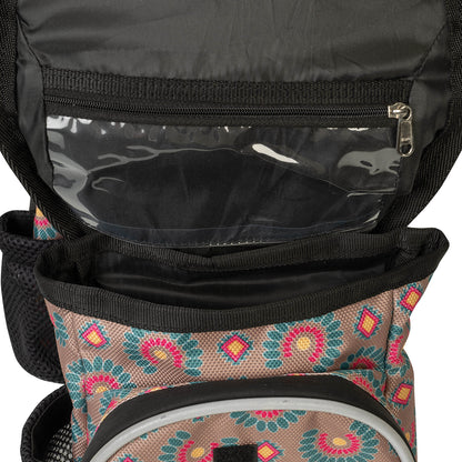 Weaver Trail Gear Pommel Bag - Blossom Blast