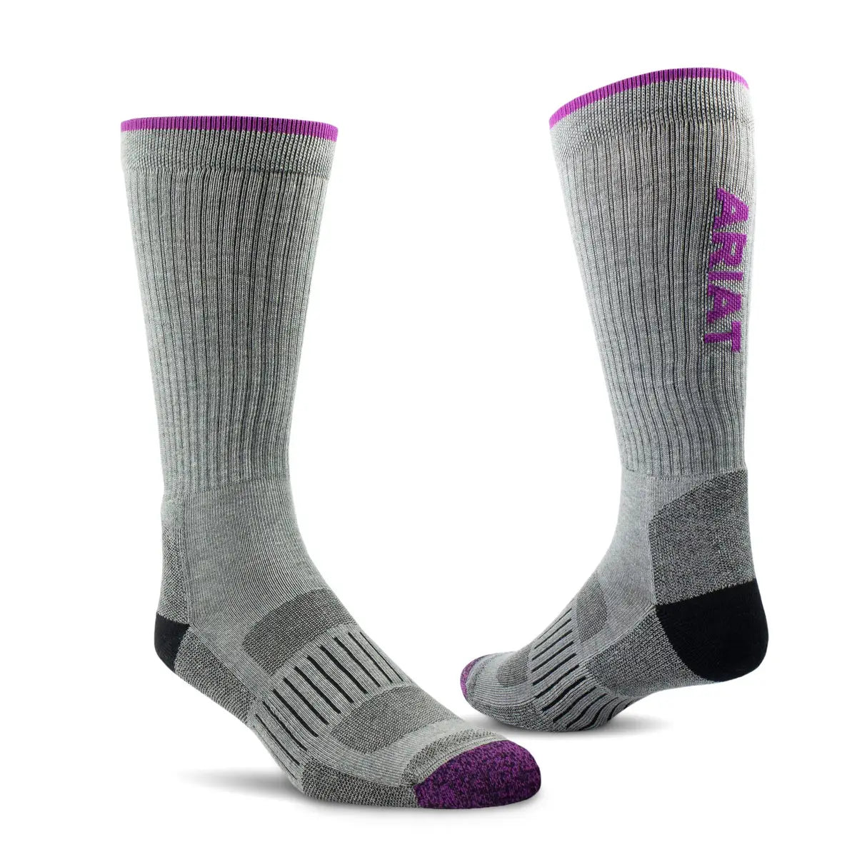 Ariat Ladies AriatTEK® High Performance Purple/Black- 2 pack