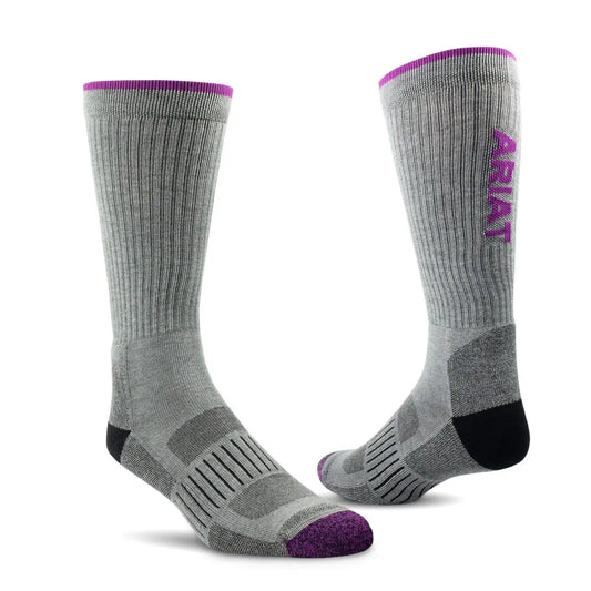 Ariat Ladies AriatTEK® High Performance Purple/Black- 2 pack