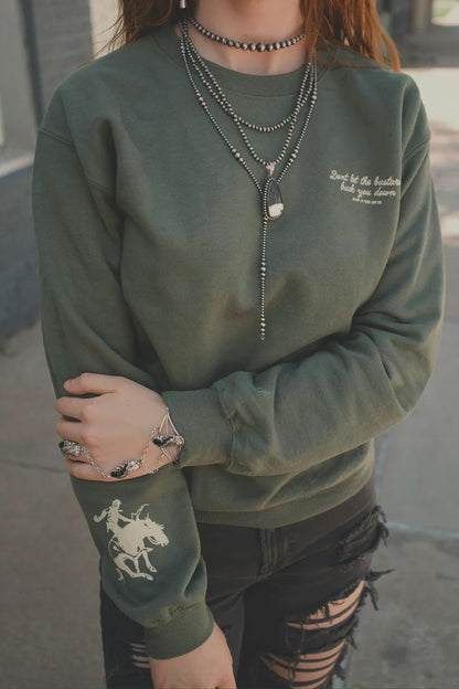 CLEARANCE - DIYDC "Bucked Down" Crewneck