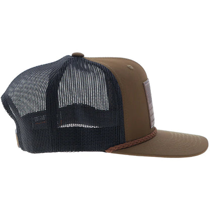 Hooey - "Liberty Roper" Brown/Black w/Leather Patch