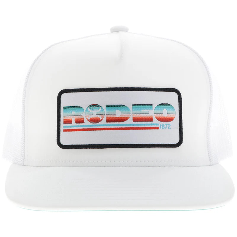 Hooey - Rodeo Hooey Hat White w/Serape Patch